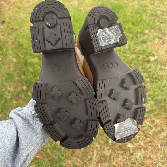 UGG Brooklyn‎ Water Resistant Hiker Boot with Genuine Shearling Trim (Women) - Picture 9 of 10